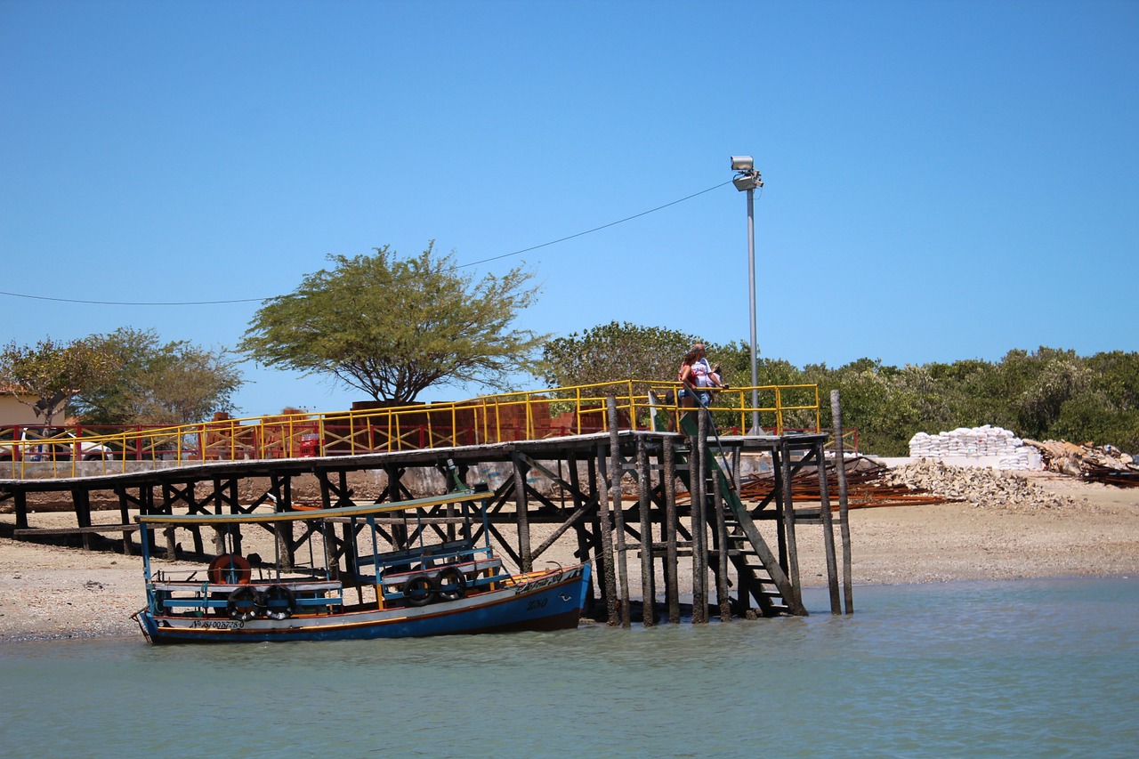 boat mar bridge free photo