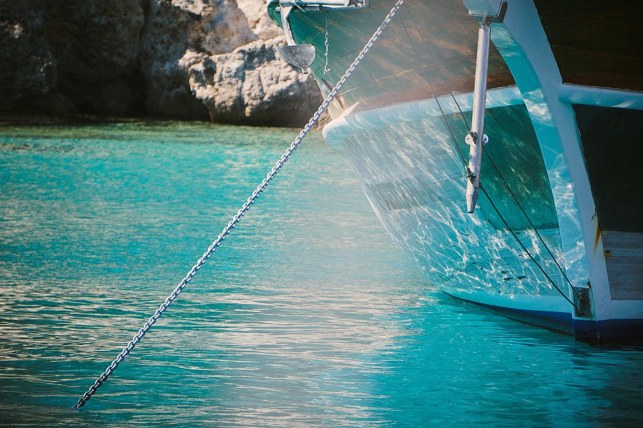 boat anchor tropical free photo