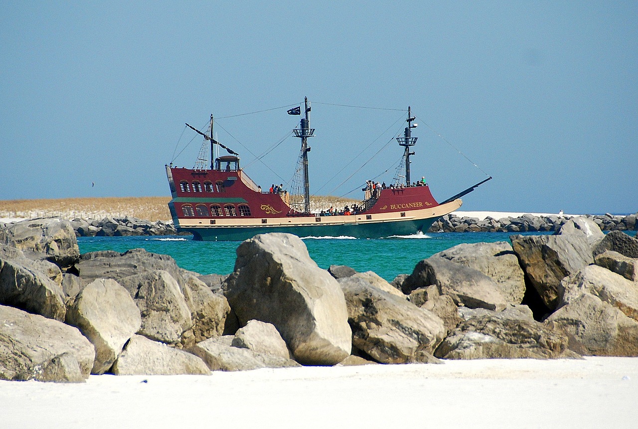 boat ocean sea free photo