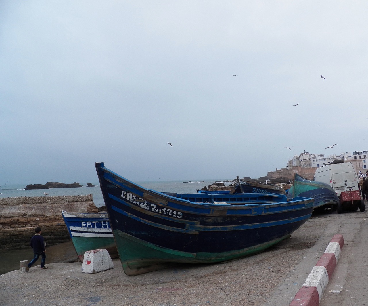 boat harbor port free photo