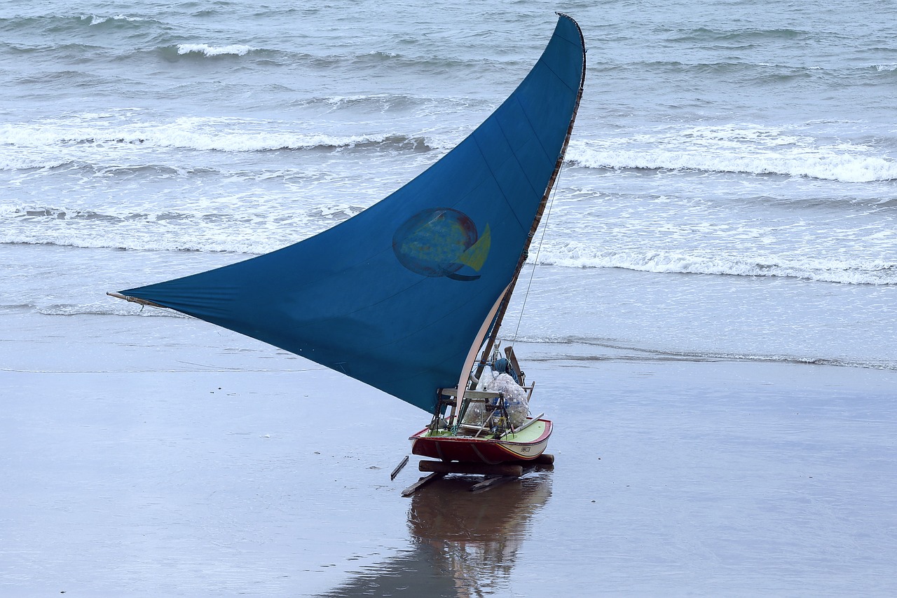 boat sea blue free photo