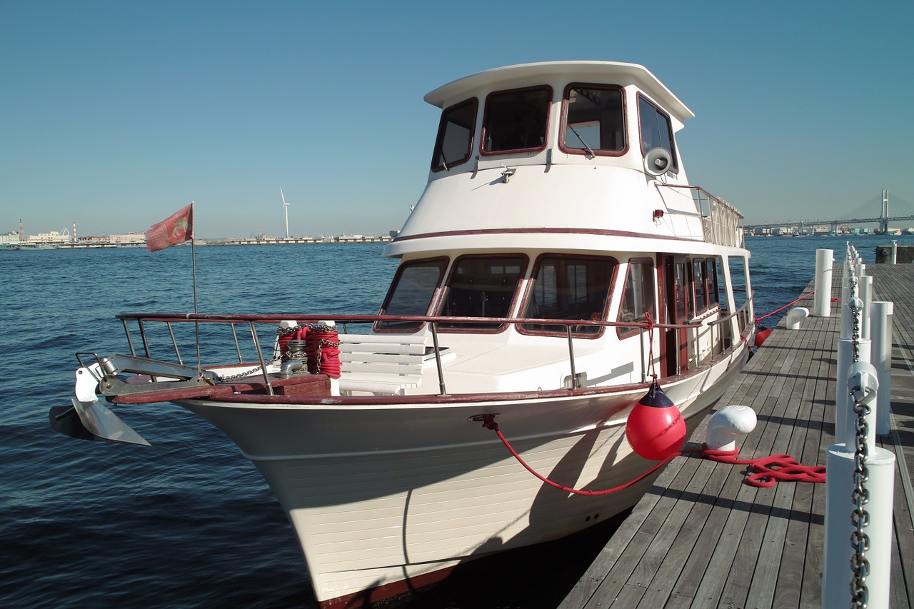 boat sea pier free photo