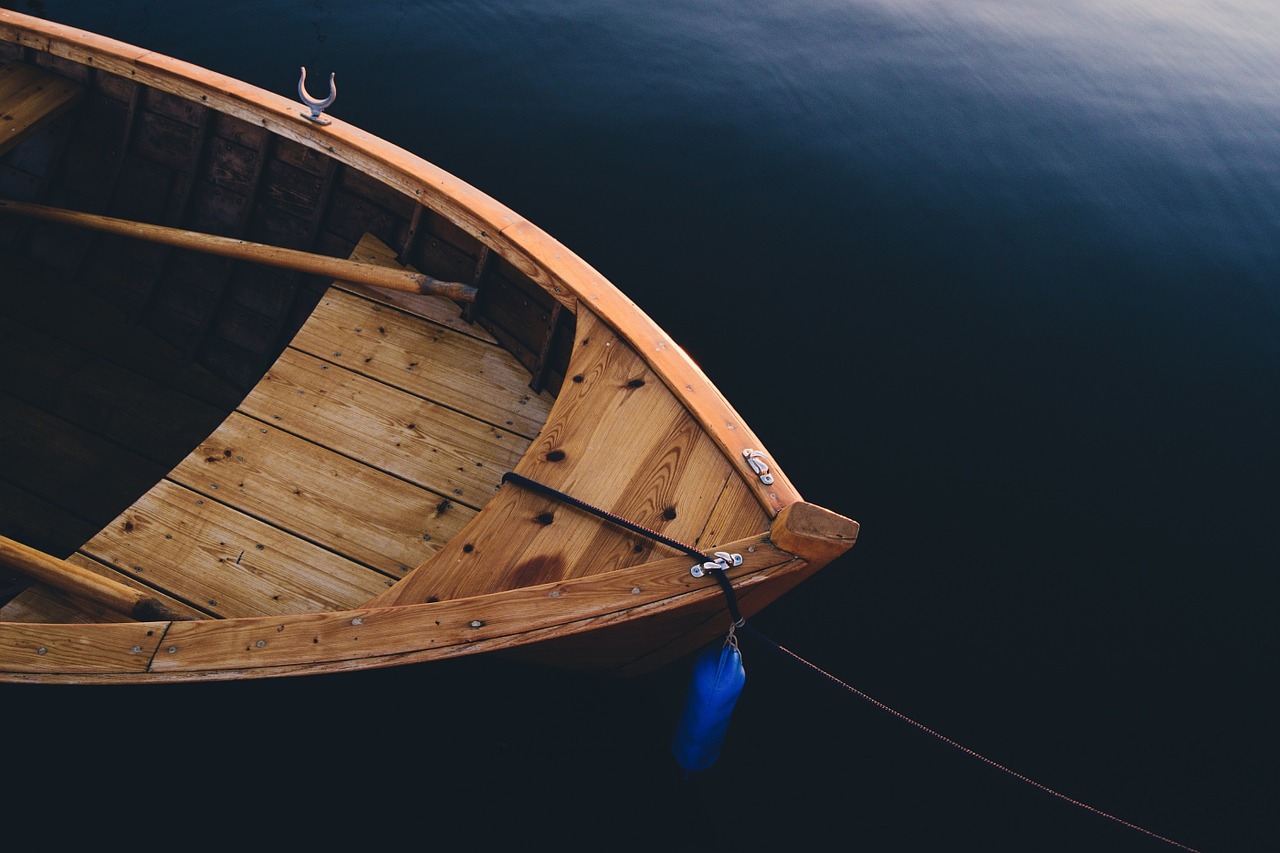 boat bow water free photo