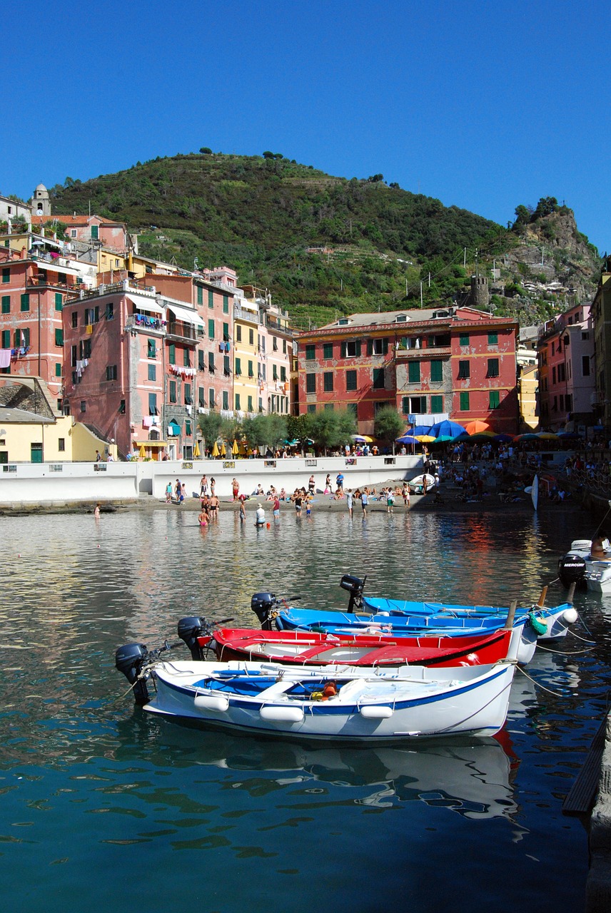 boat porto cinque terre free photo