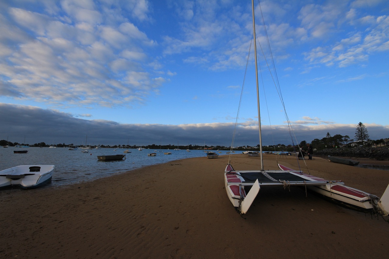 boat sunrise water free photo