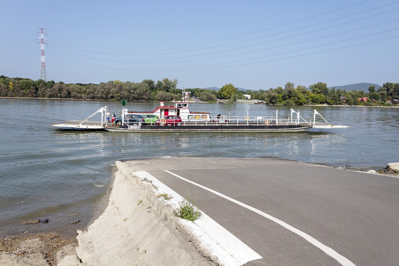 boat crossing  ferry  ship free photo