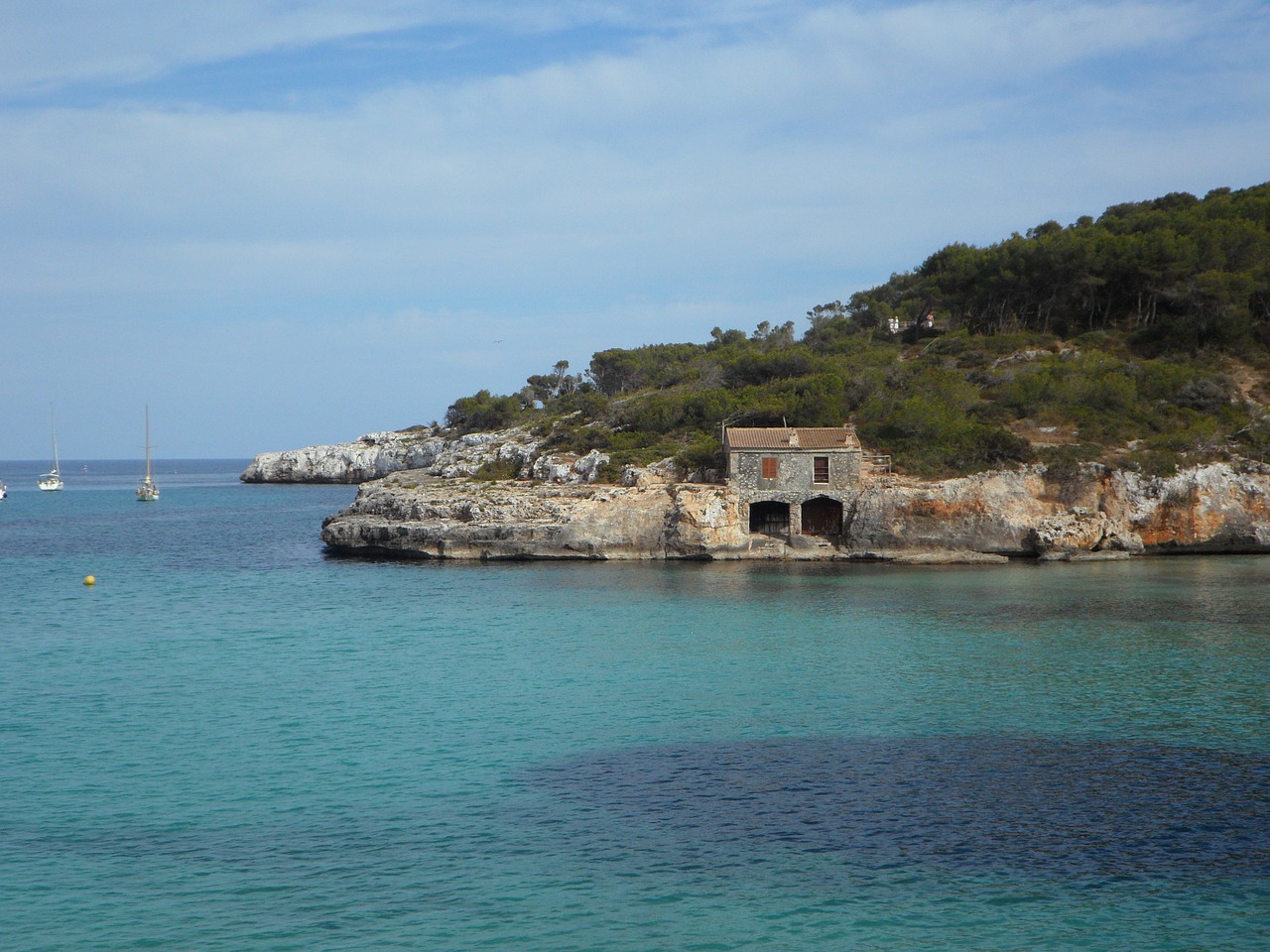 boat house maritime sea free photo