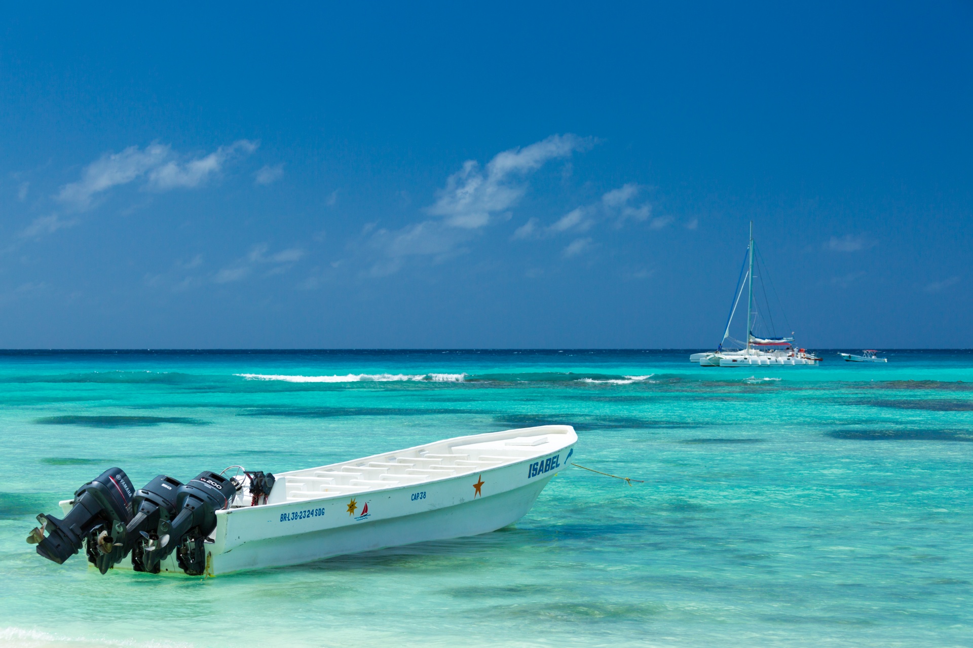 blue boat boats free photo