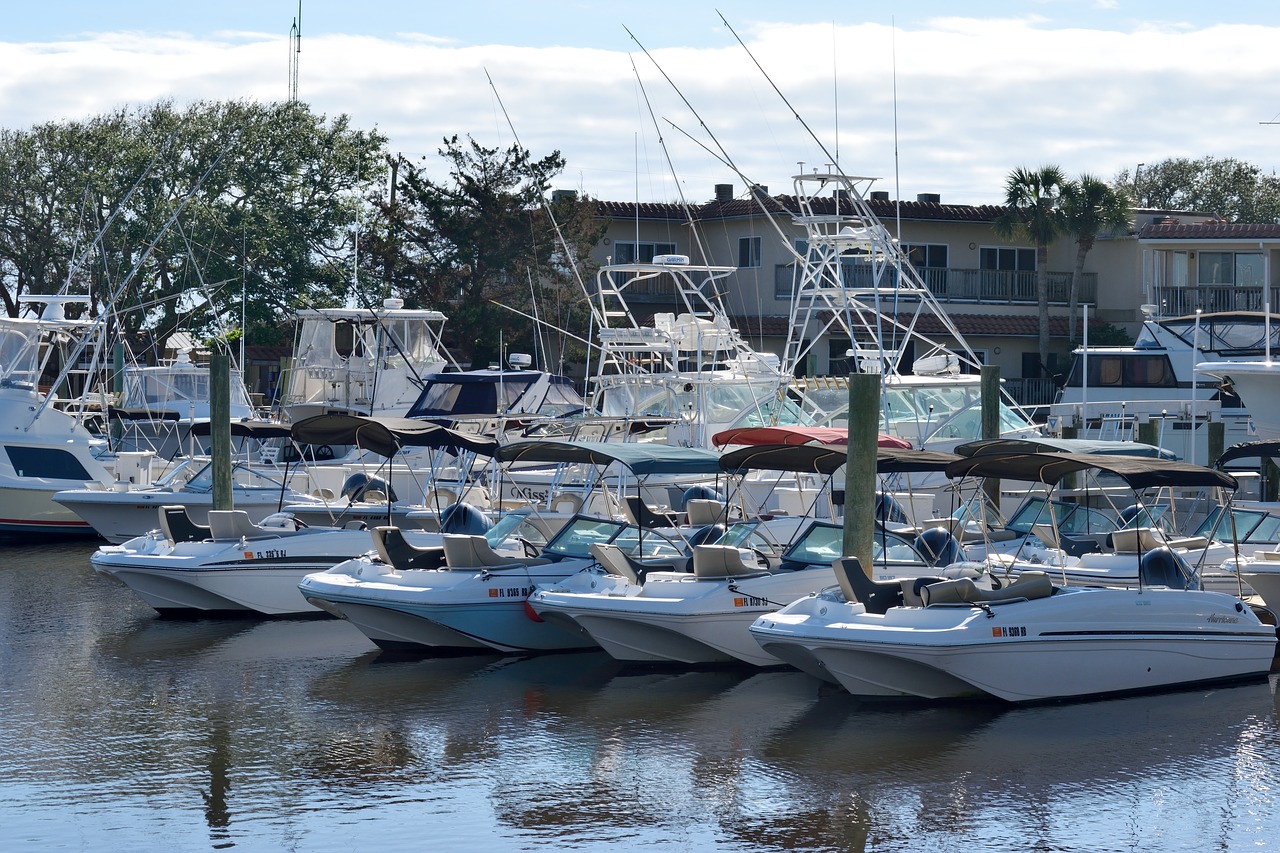 boat marina yachts luxury free photo