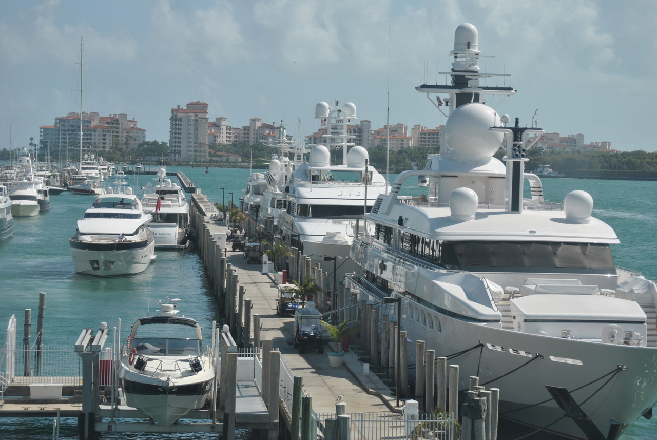 boat harbor boat - miami harbor 2 free photo