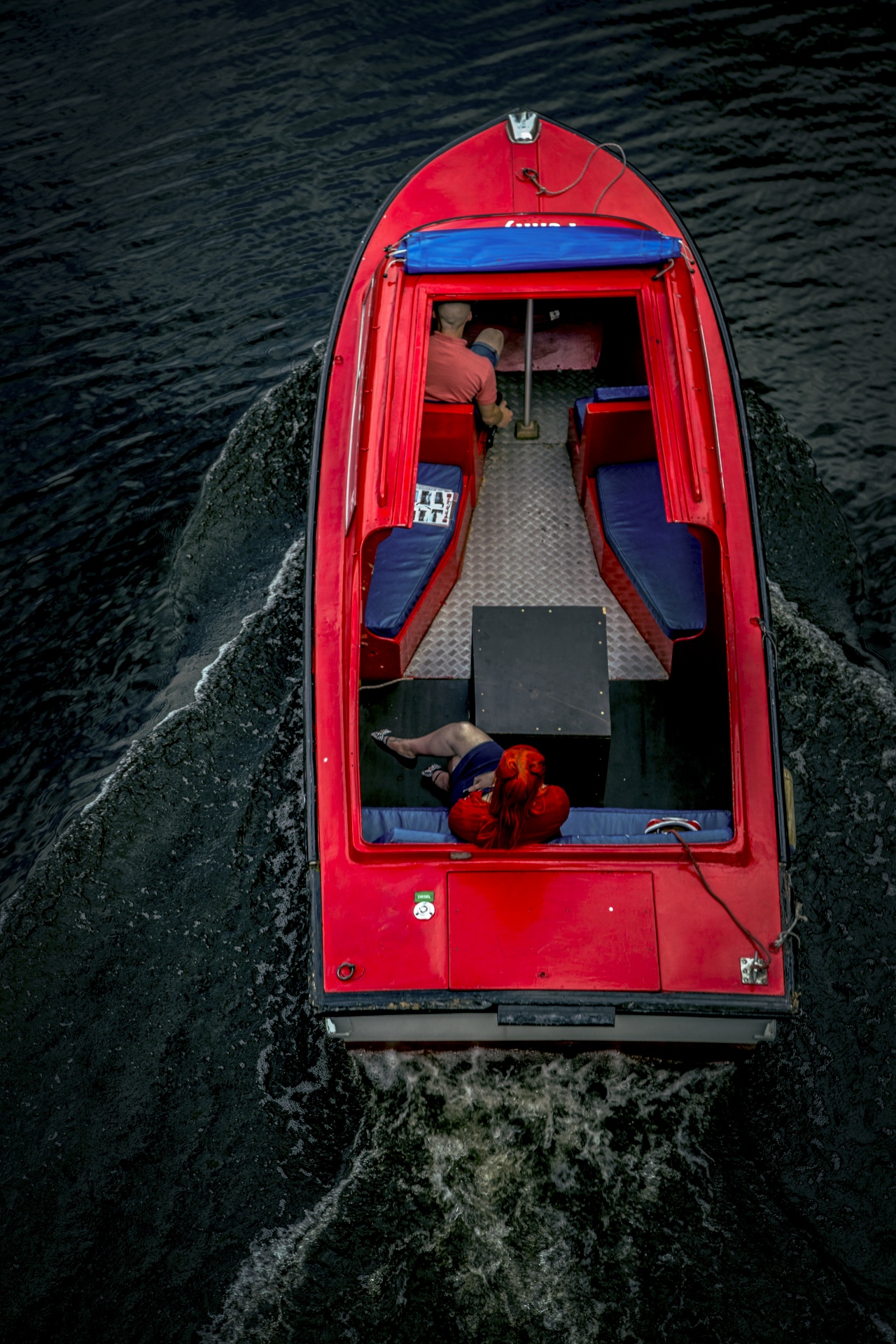 water boat color free photo