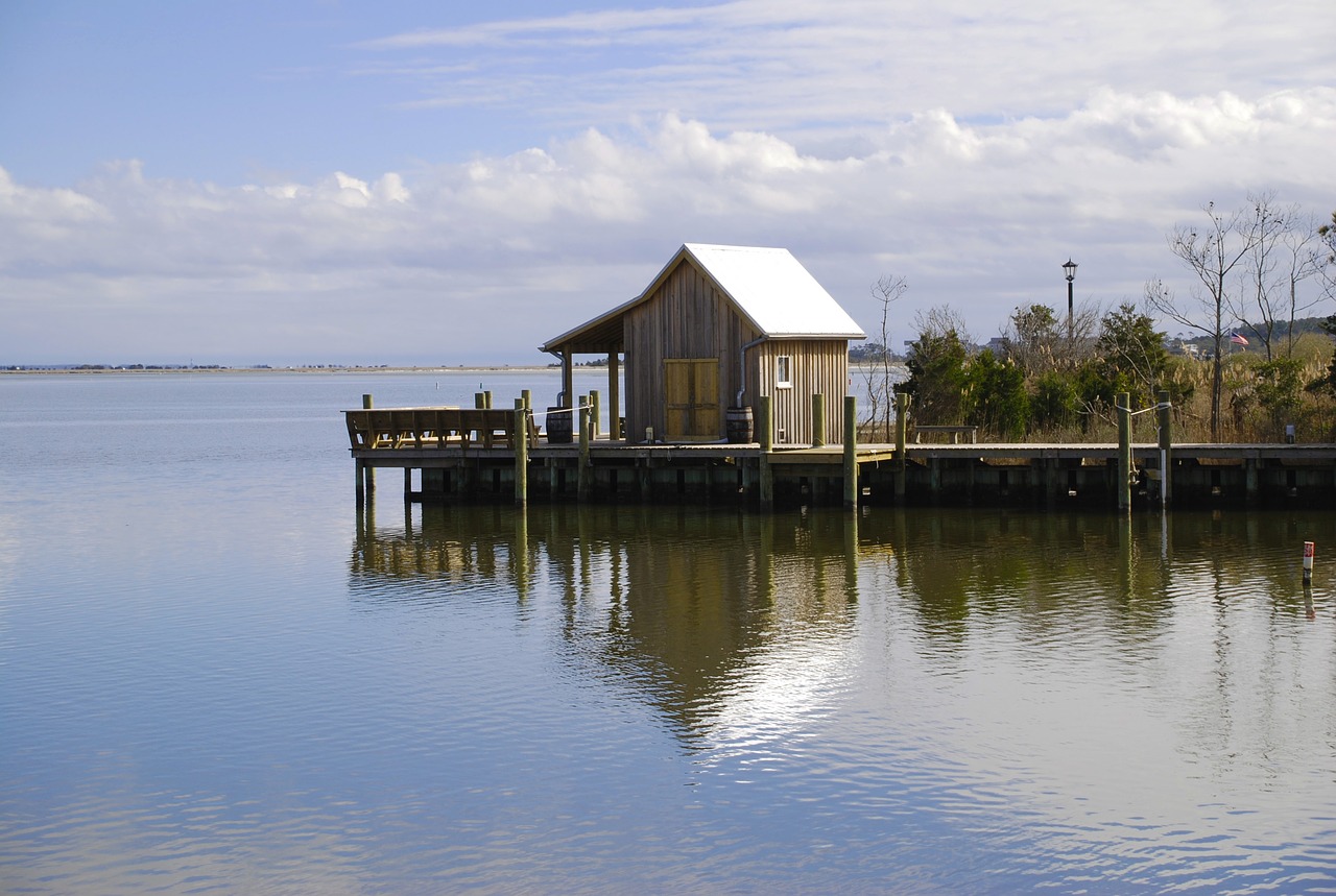 boathouse manteo roanoke island free photo