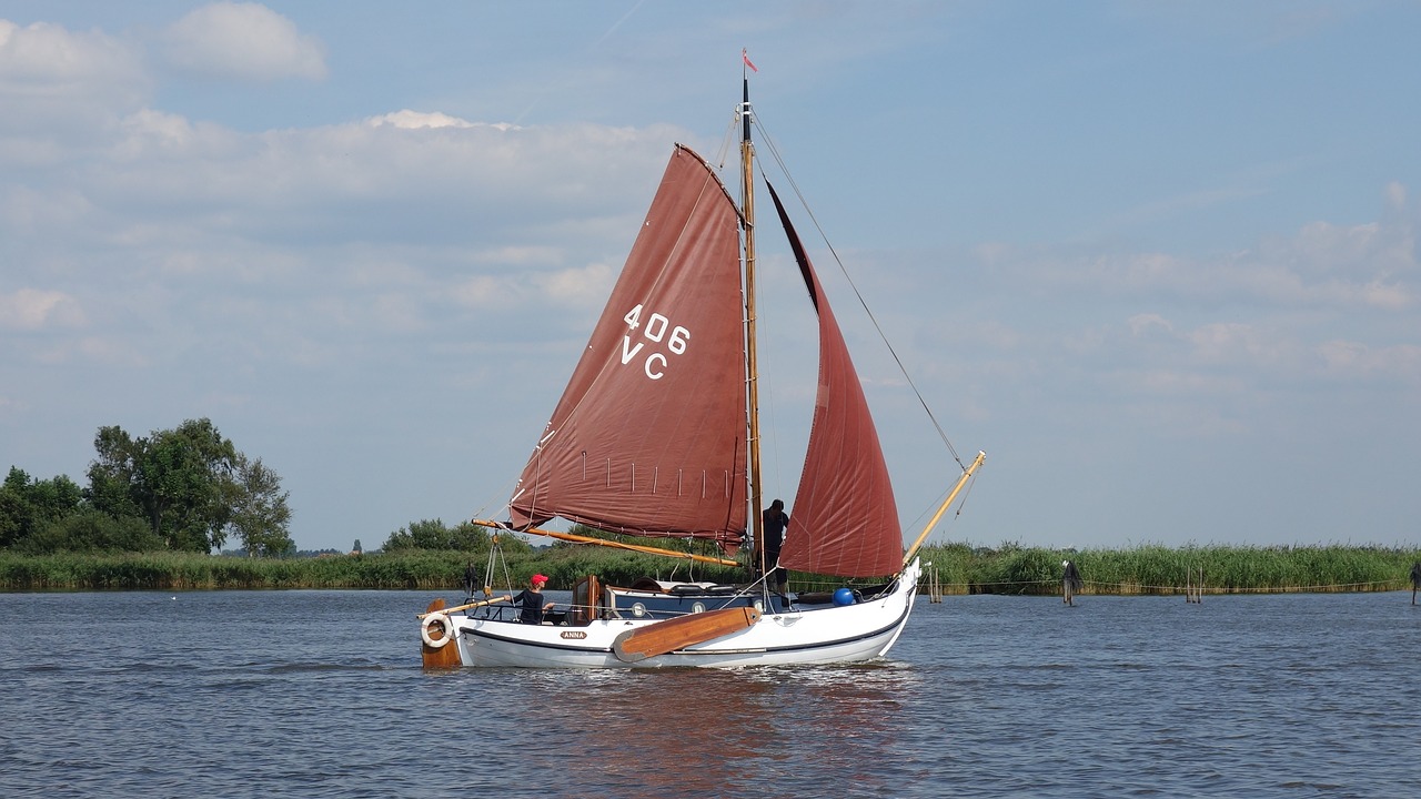 boating sailing boat free photo