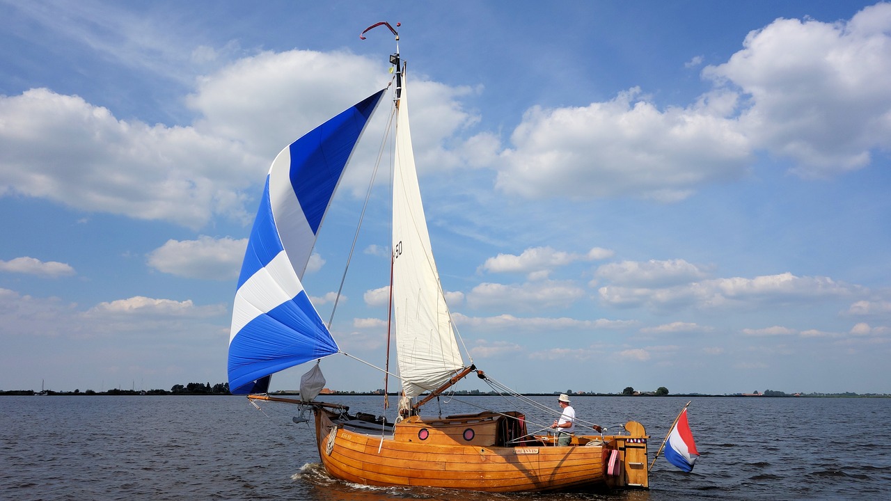 boating sailing boat free photo