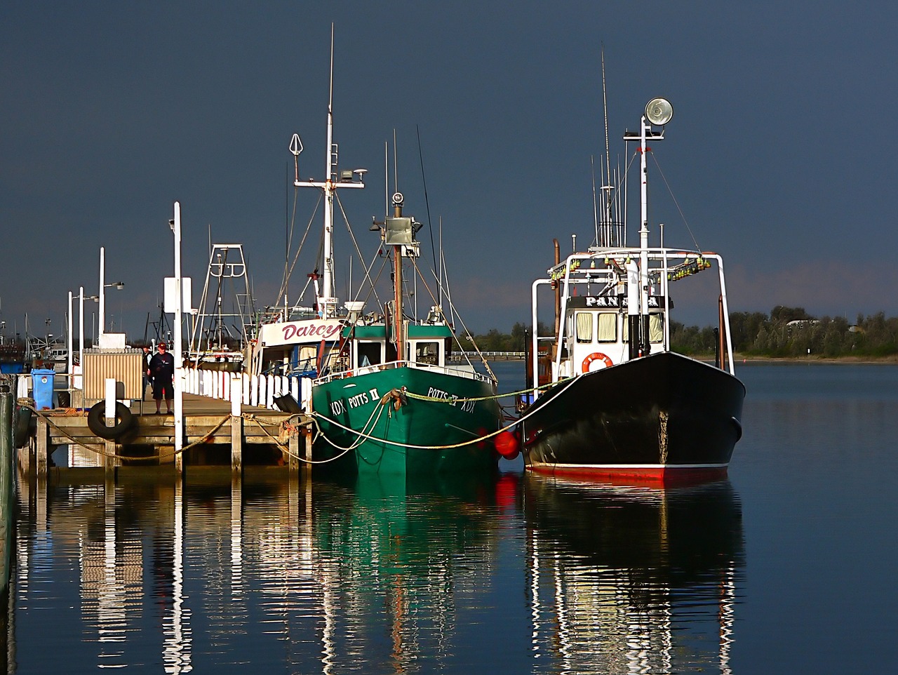 boats dock ships free photo