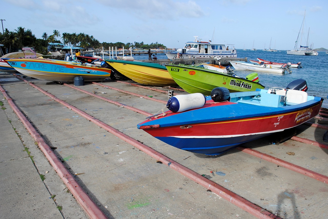 boats transportation west indies free photo