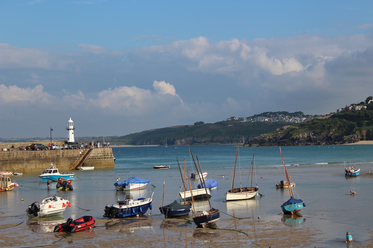 boats beach sea free photo