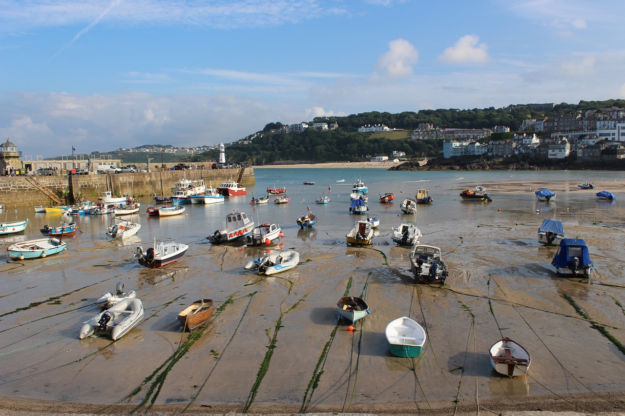 boats sand beach free photo