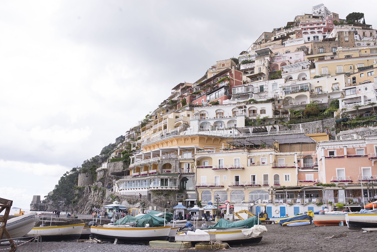 boats buildings coast free photo