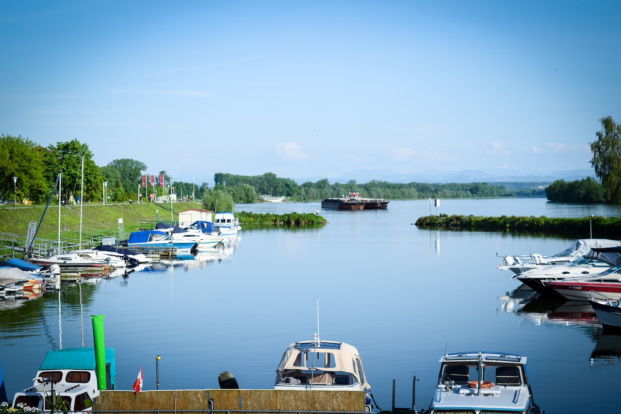 boats water port free photo