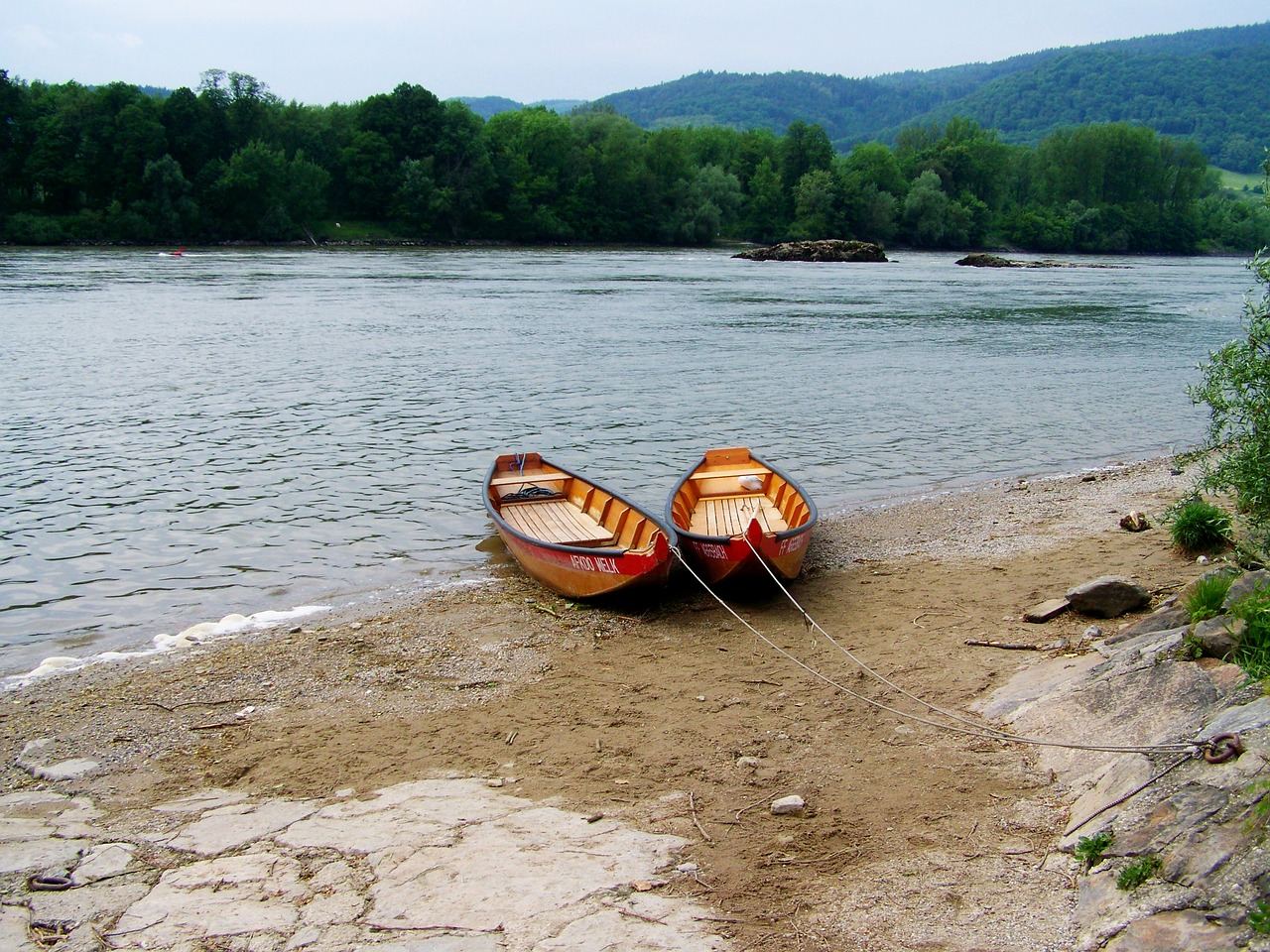 boats clause danube free photo