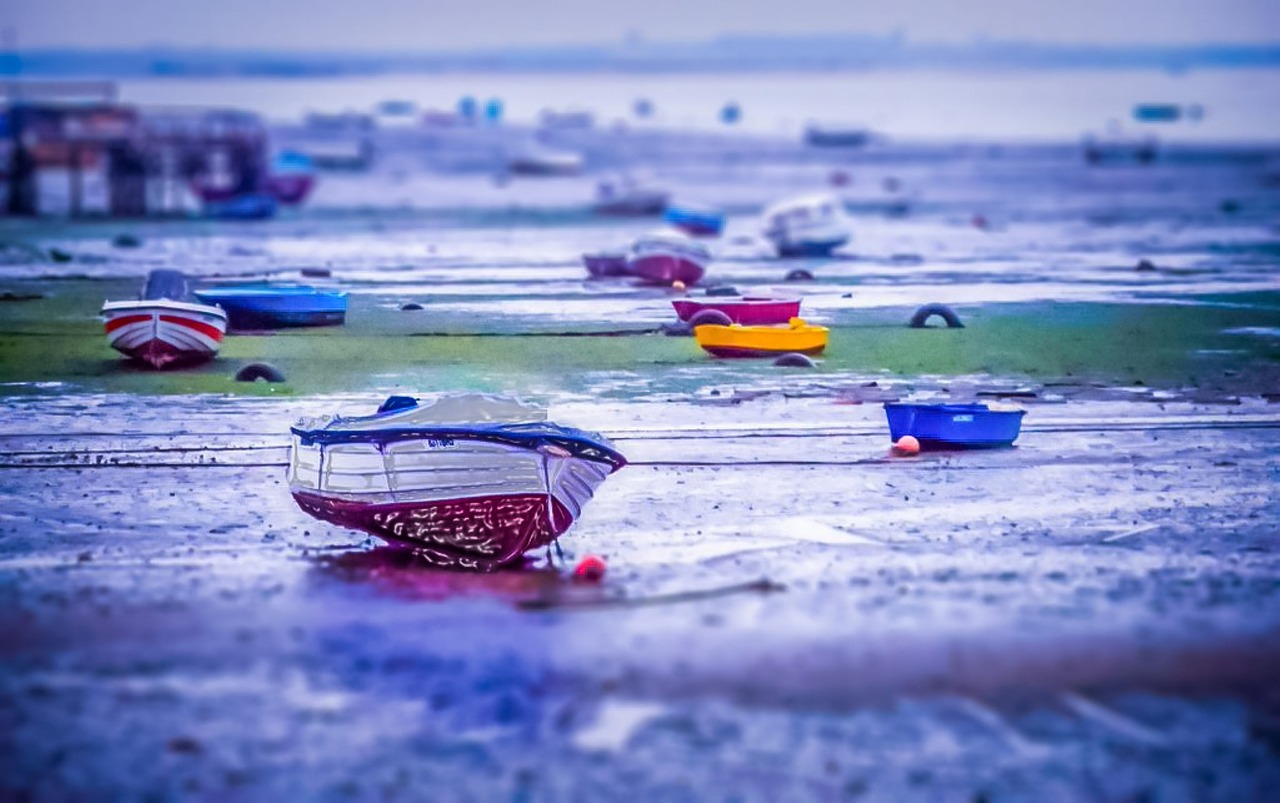 boats baixa da banheira portugal free photo