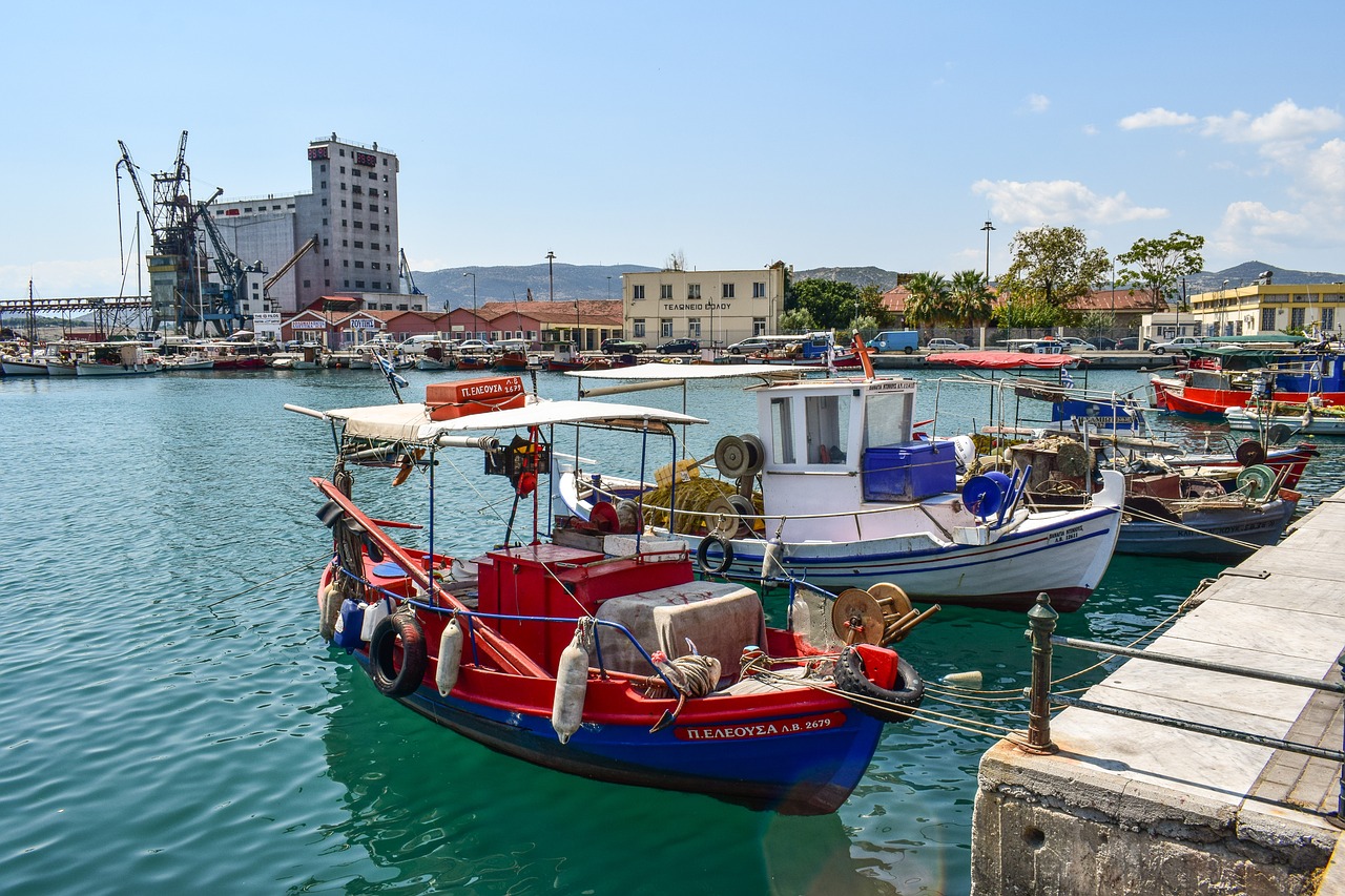 boats port harbor free photo