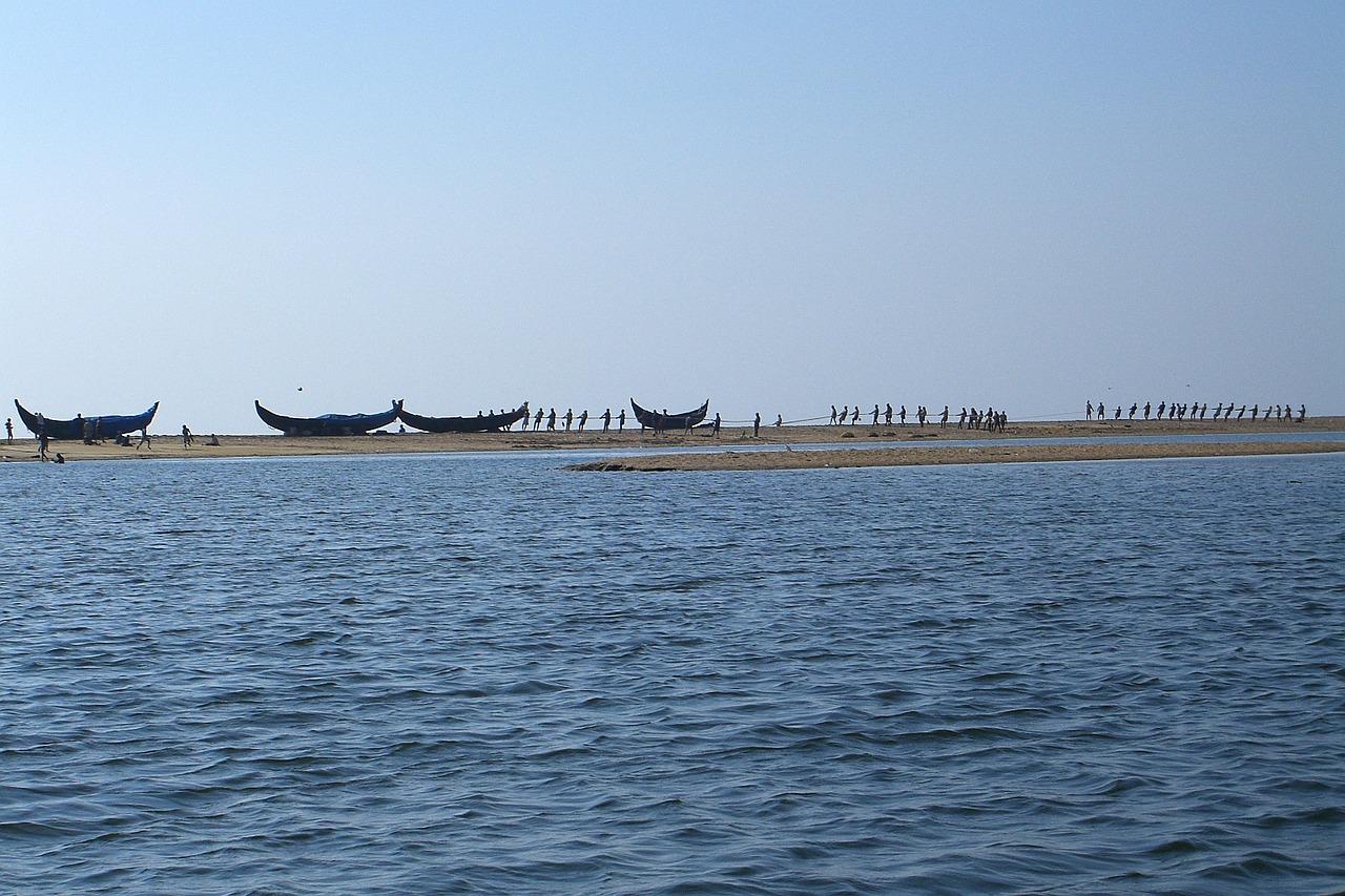 boats beach sea free photo