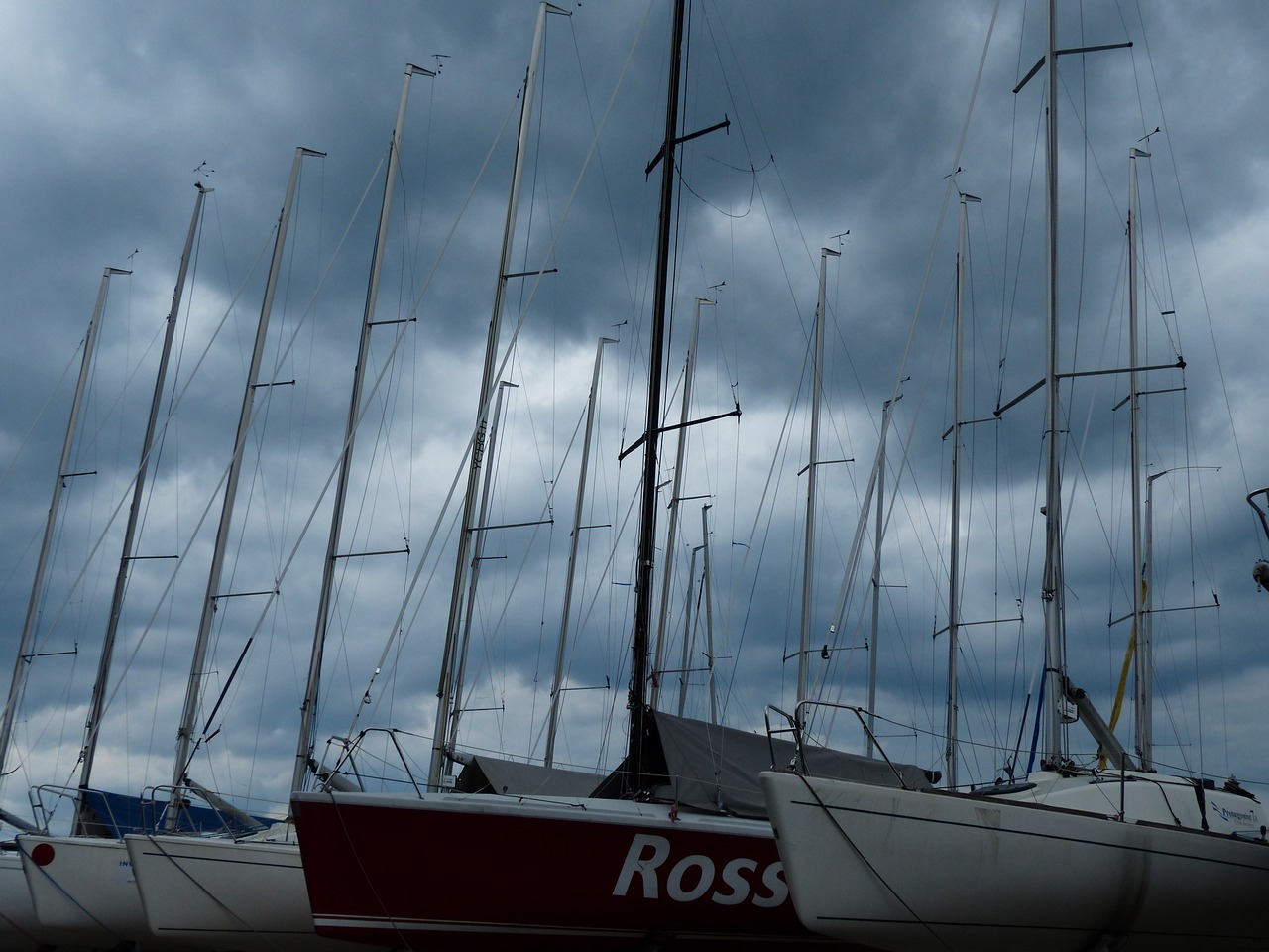 boats port sailing boats free photo