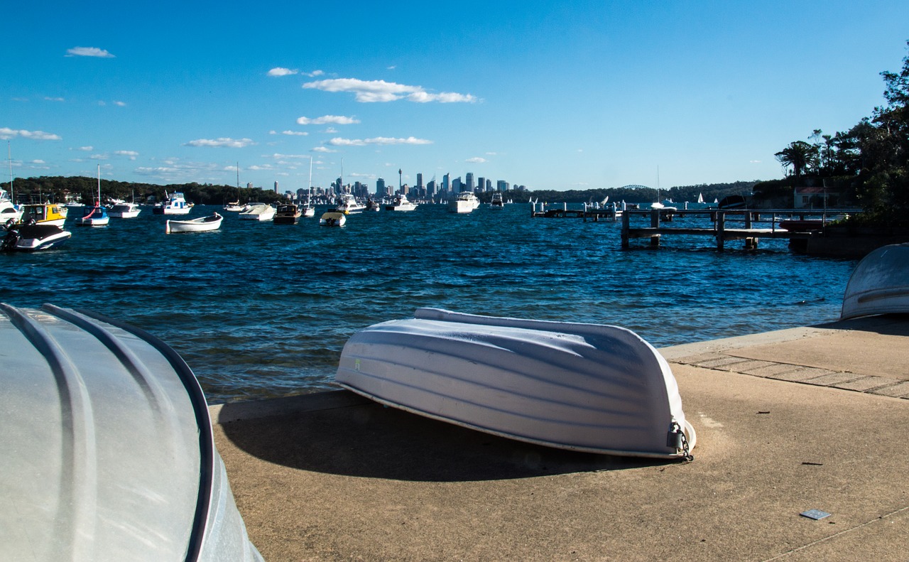 boats  water  sydney free photo