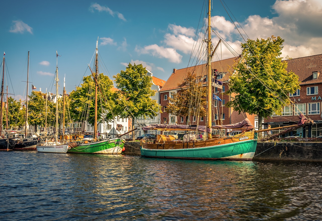 boats  sailing boats  pier free photo