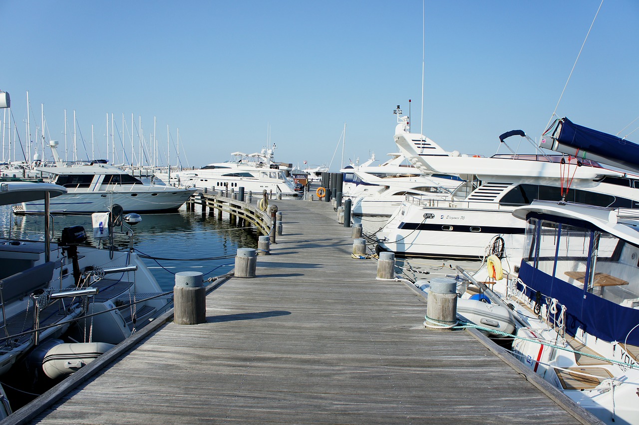 boats yachts marina free photo