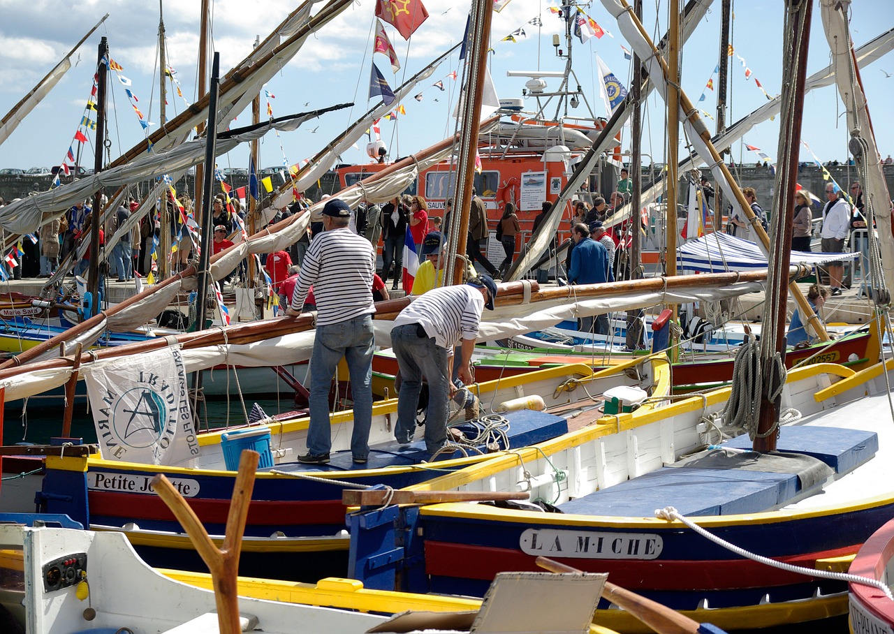boats port of sète mediterranean free photo