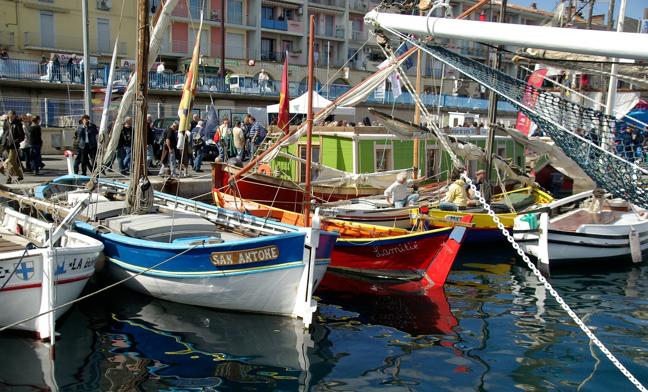 boats port mediterranean free photo
