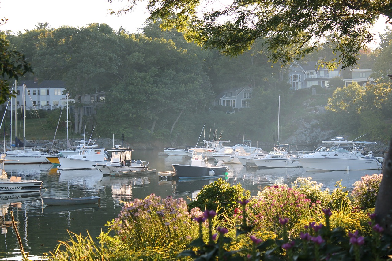 boats water mist free photo