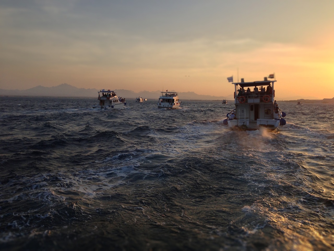 boats boating sea free photo