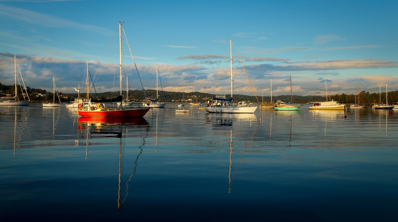 boats lake lake macquarie free photo