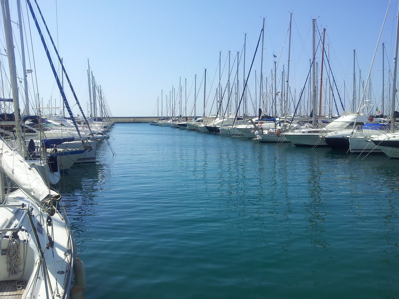 boats sea italy free photo