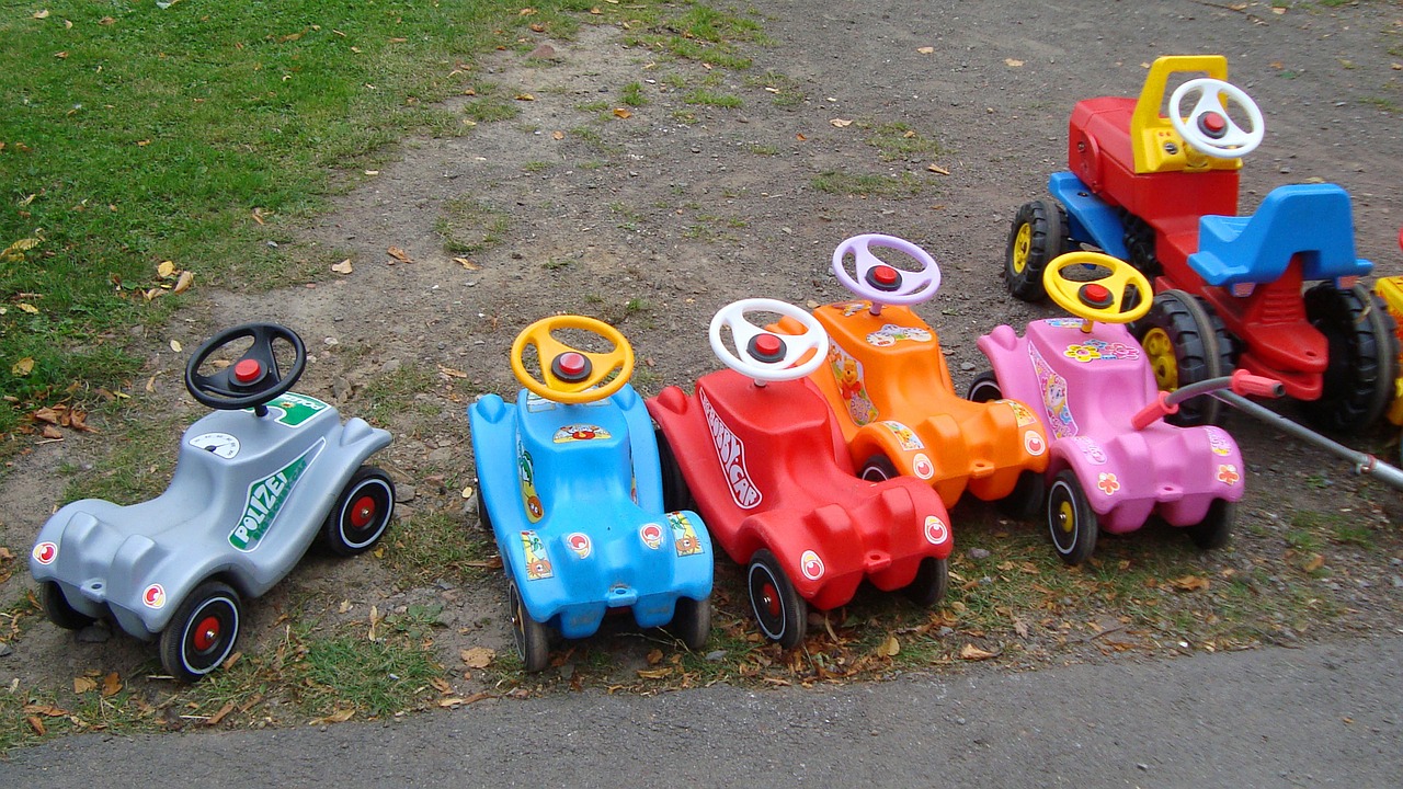 bobby car children's vehicles toys free photo