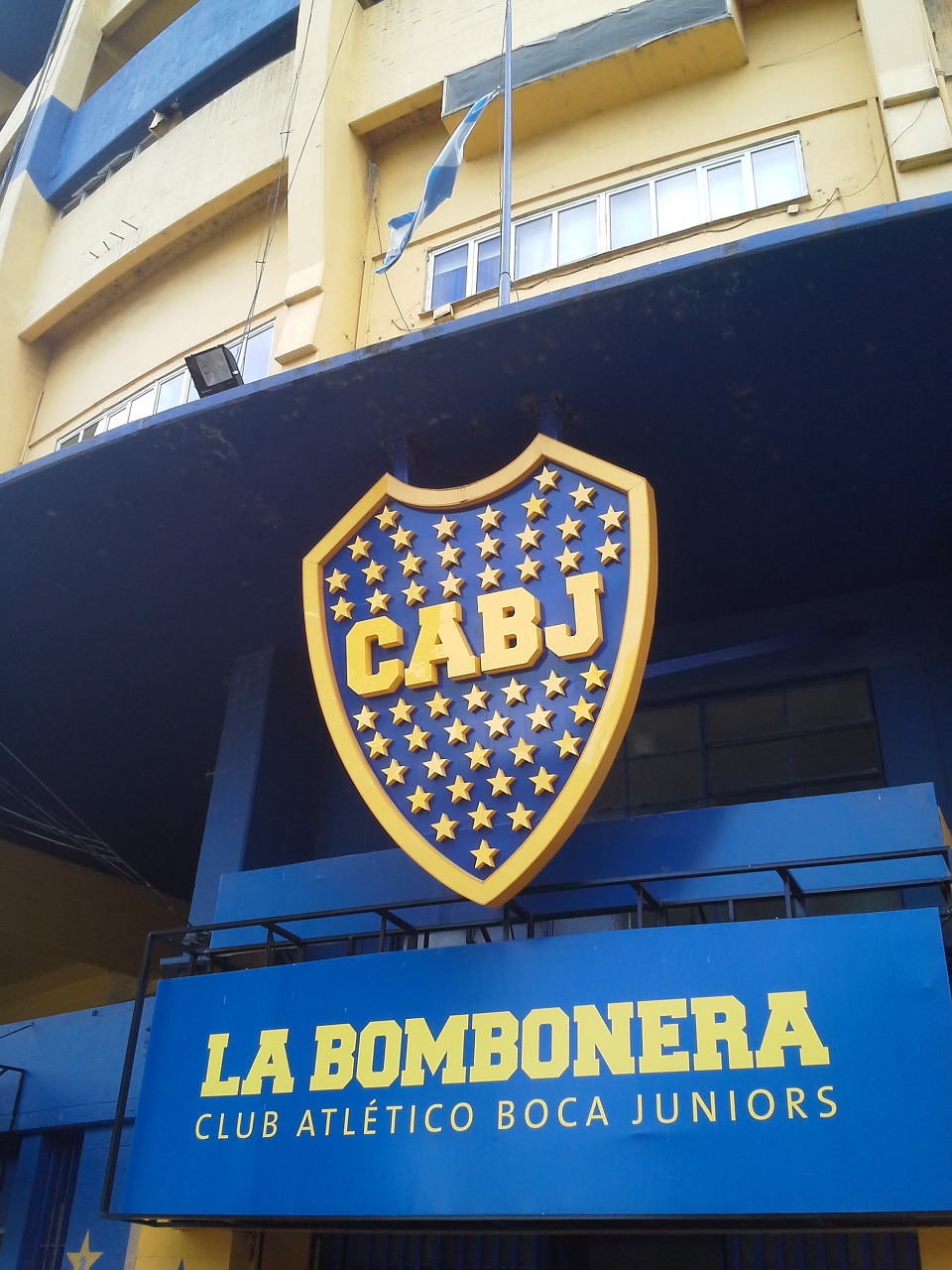 boca juniors it bombonera stadium free photo