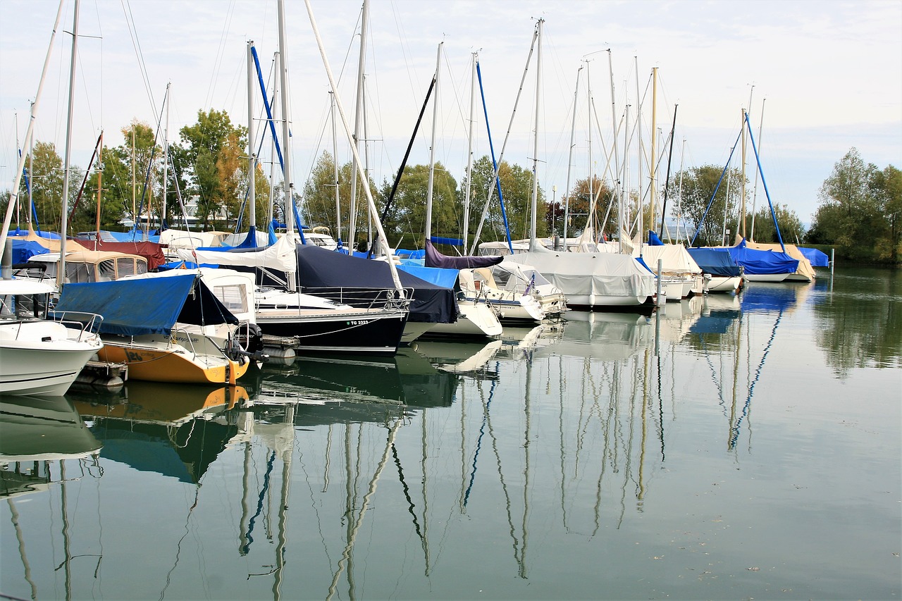 bodensee sailboats haven free photo