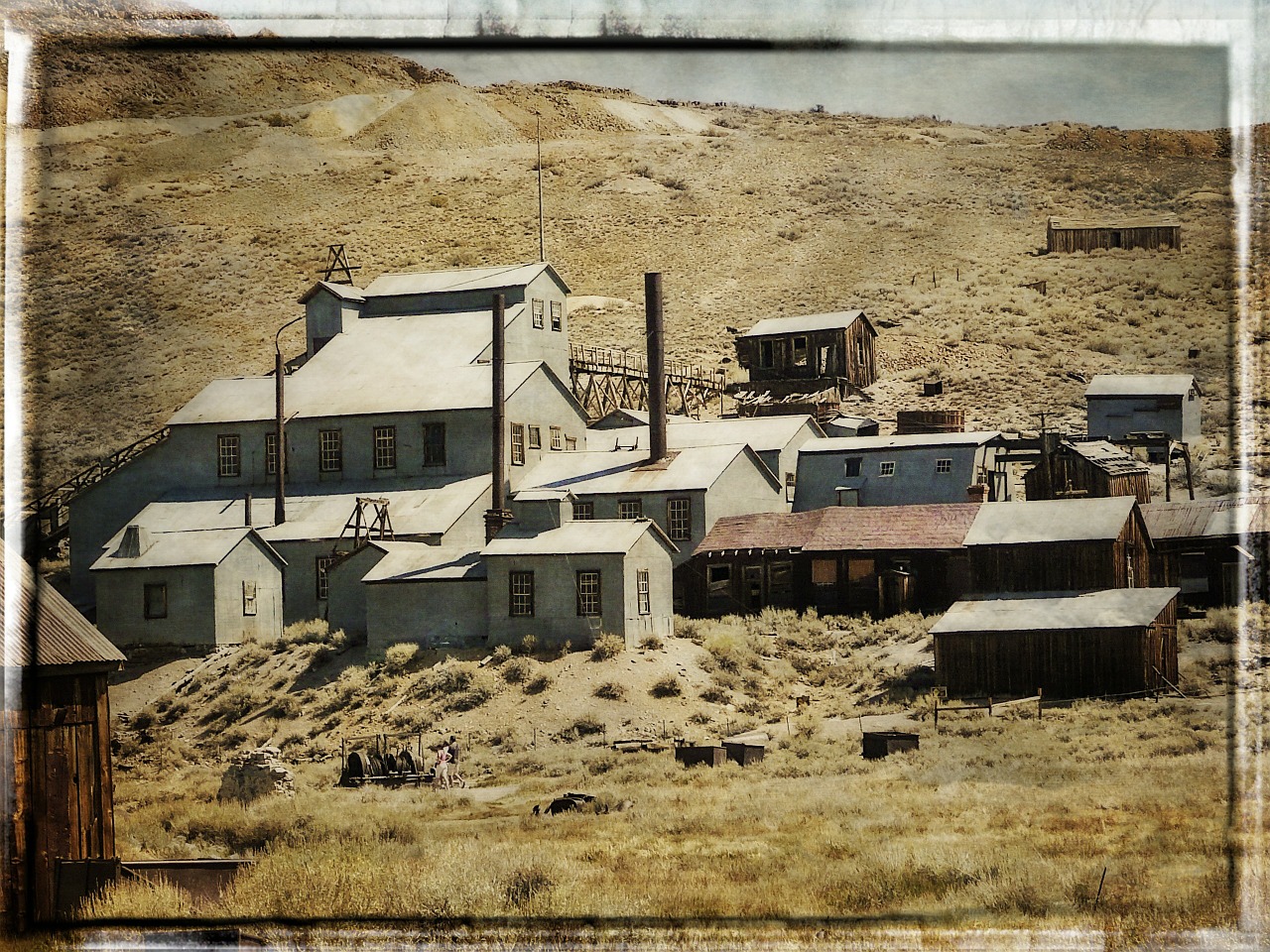 bodie gold mine ghost town free photo
