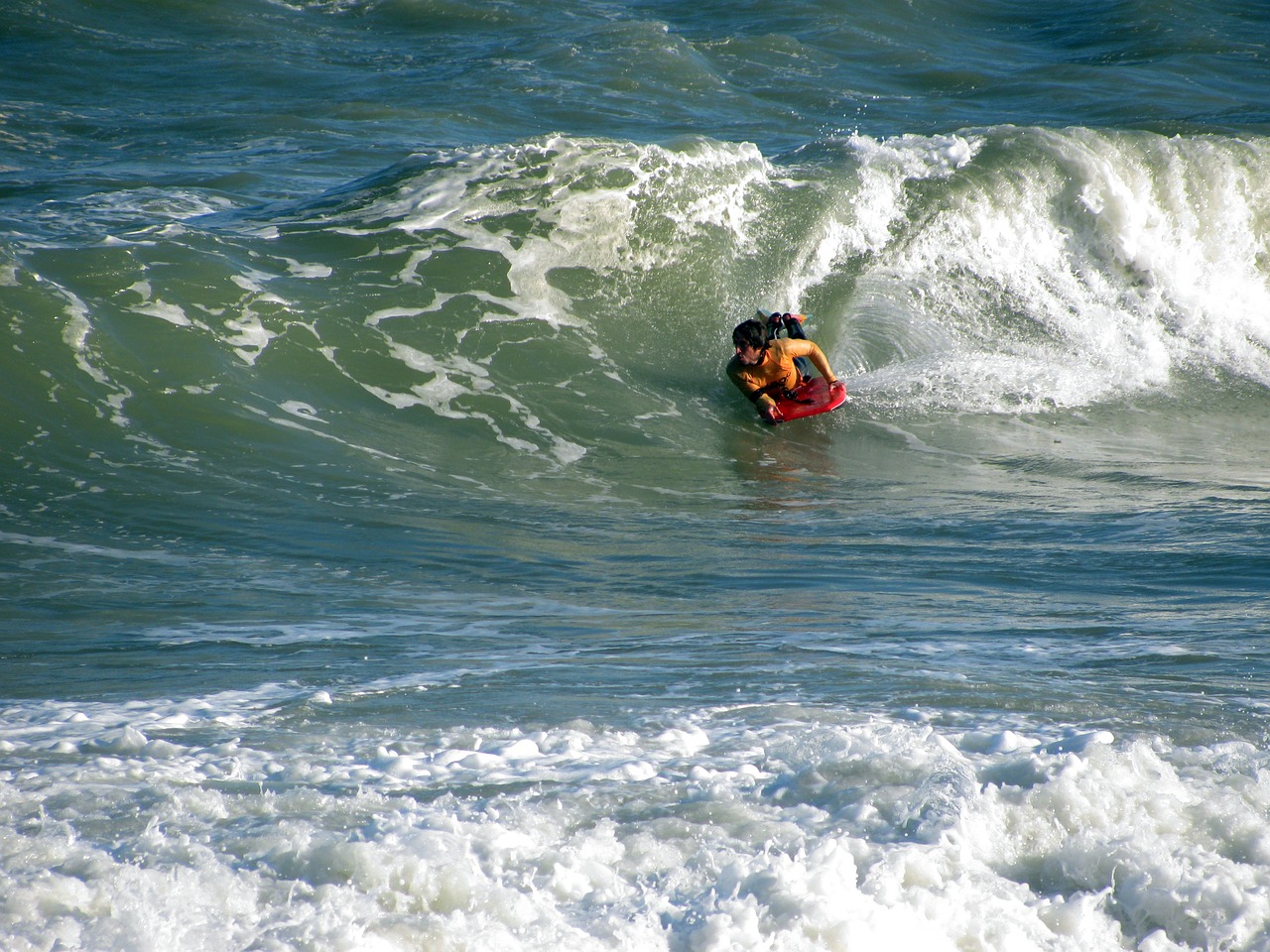 body board water sport waves free photo