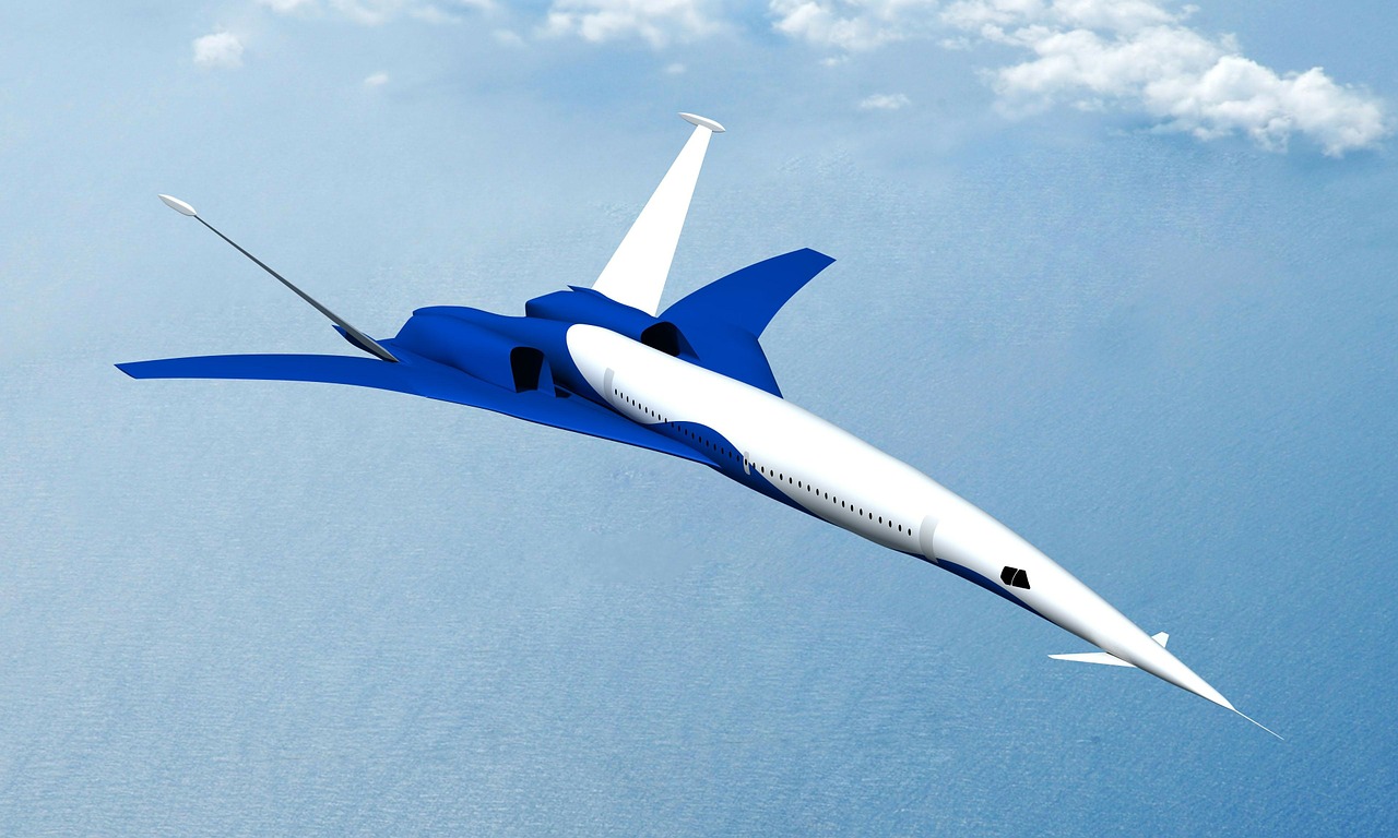 boeing supersonic aircraft jet free photo