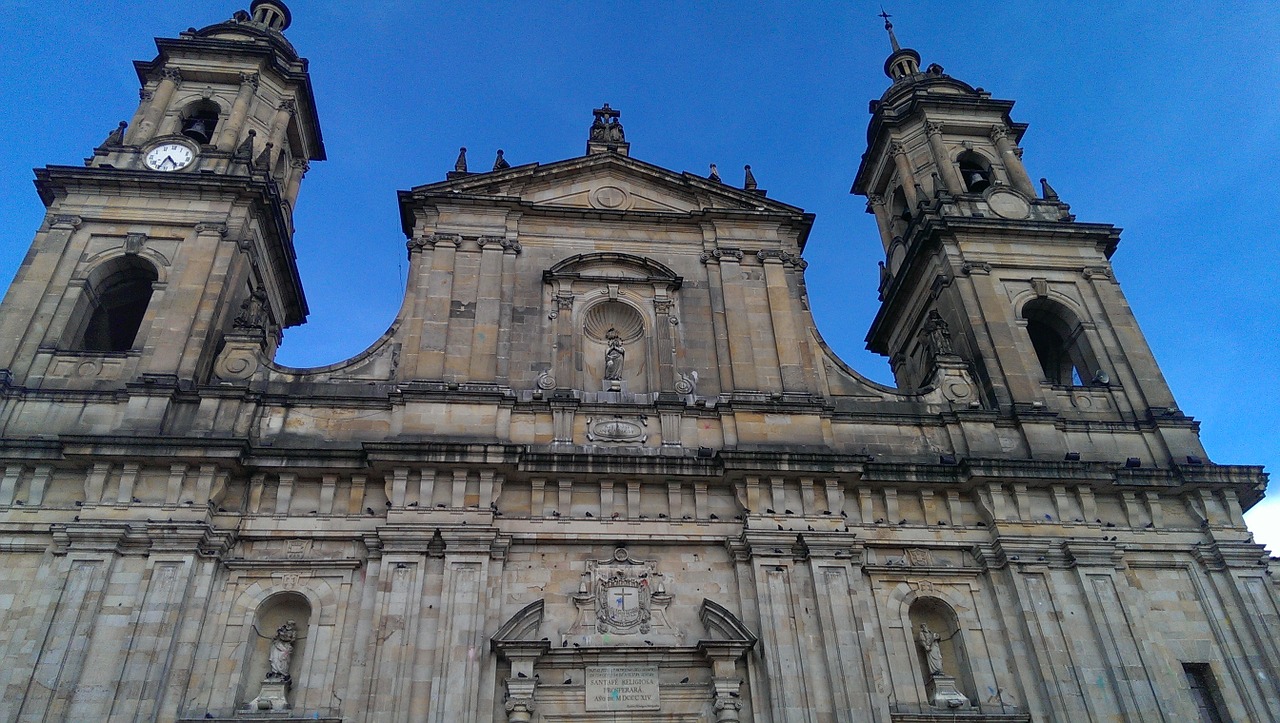 bogota cathedral colobia free photo