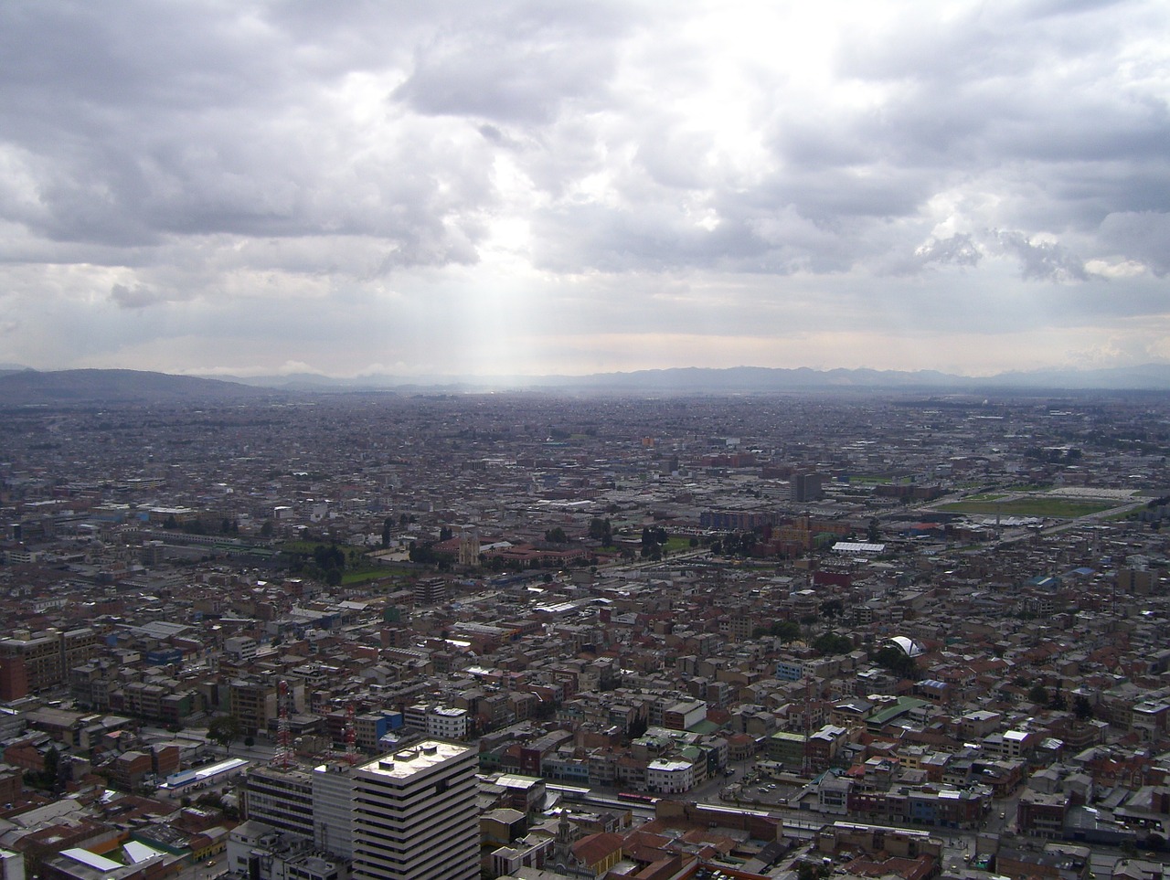 bogota colombia panoramic free photo