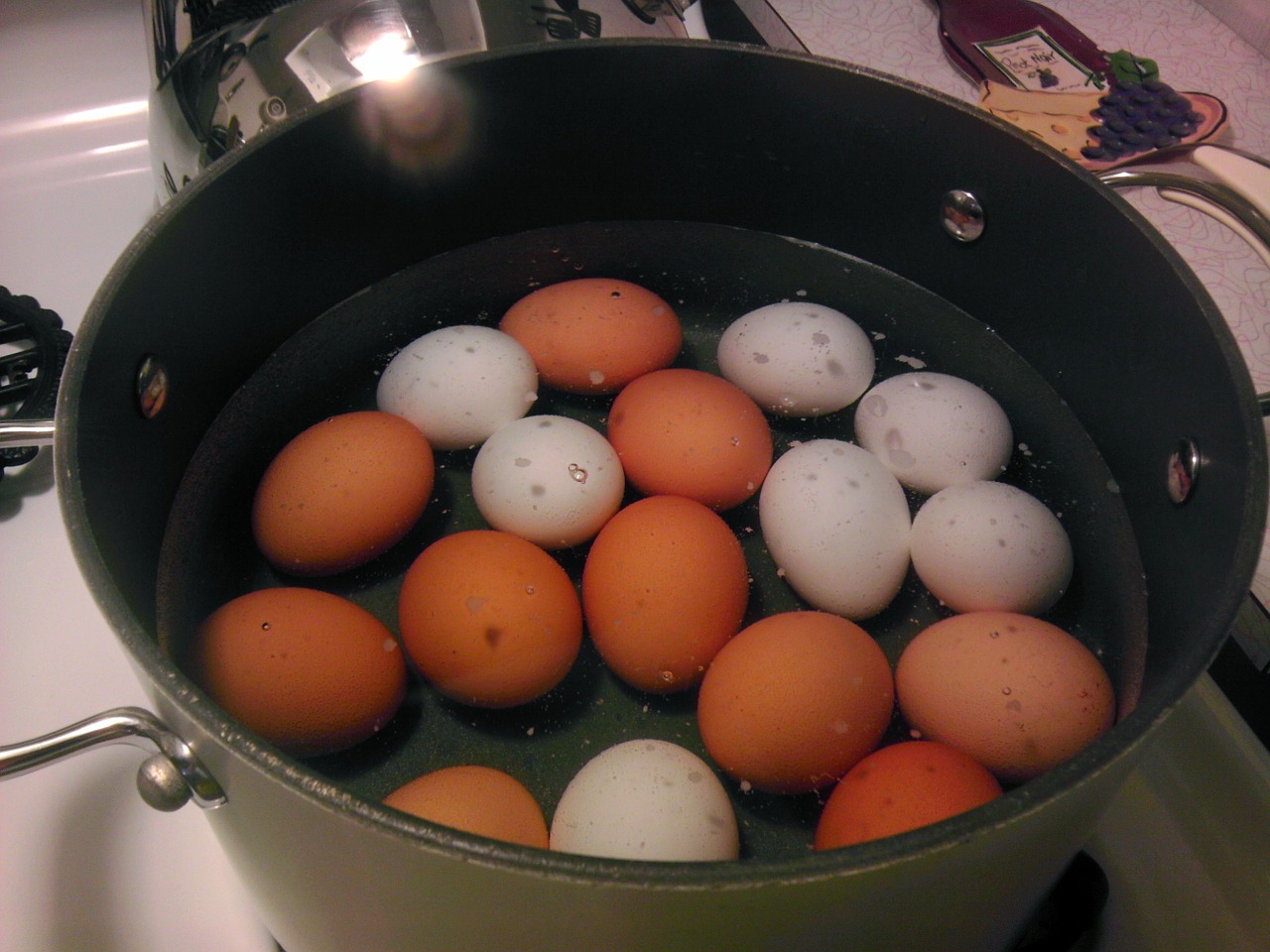 boiling eggs cooking free photo