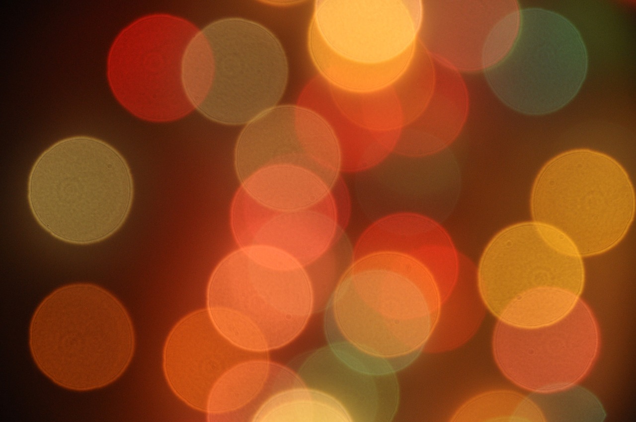 bokeh circle color free photo