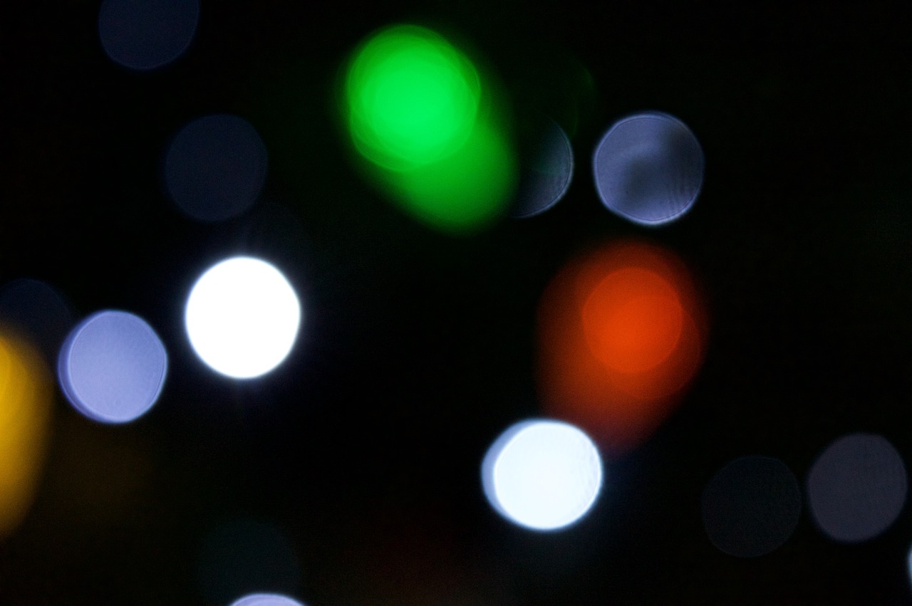 bokeh abstract background free photo