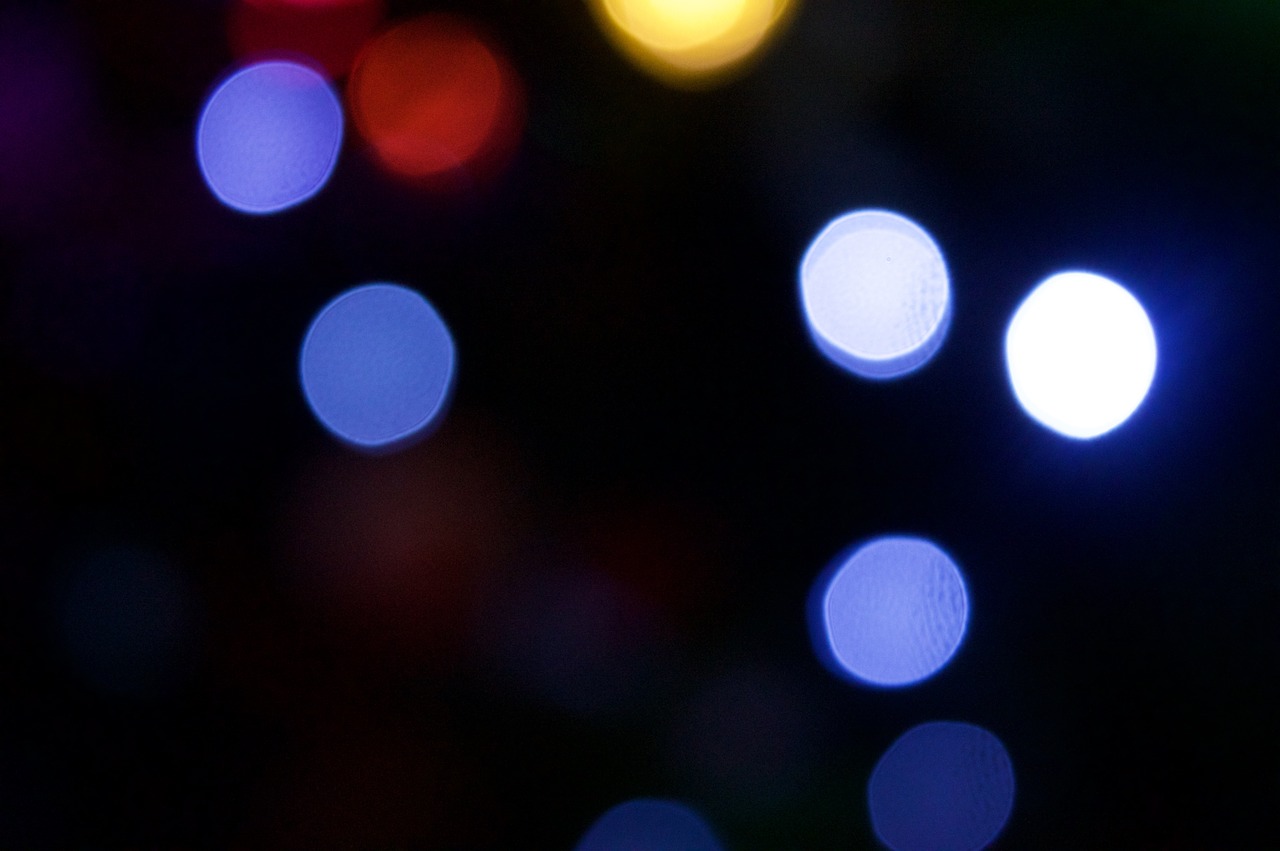 bokeh abstract background free photo